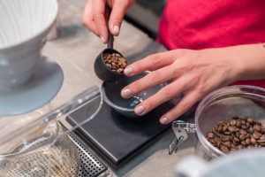 cupping coffee at home